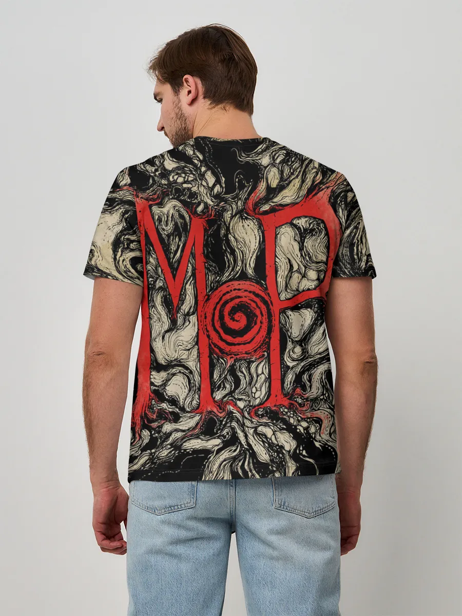 Мужская базовая футболка / Чумной доктор Мор