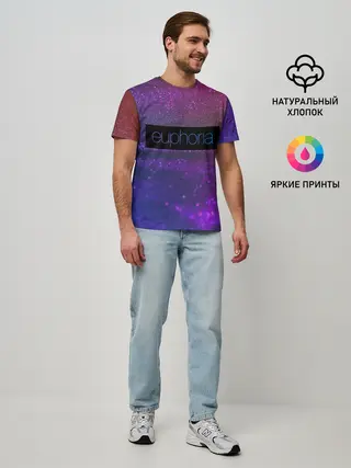 Мужская базовая футболка / сериал Euphoria