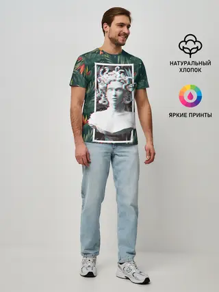 Мужская базовая футболка / Медуза Горгона