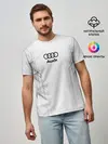 Мужская базовая футболка / AUDI