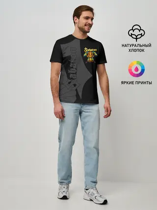 Мужская базовая футболка / Sabaton