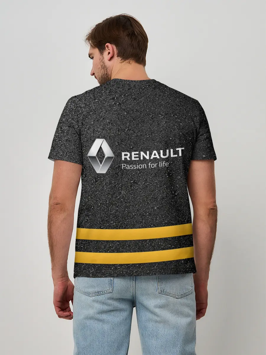 Мужская базовая футболка / Renault | Passion for life
