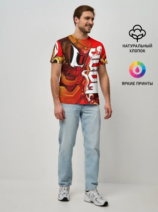 Мужская базовая футболка / DOOM Eternal