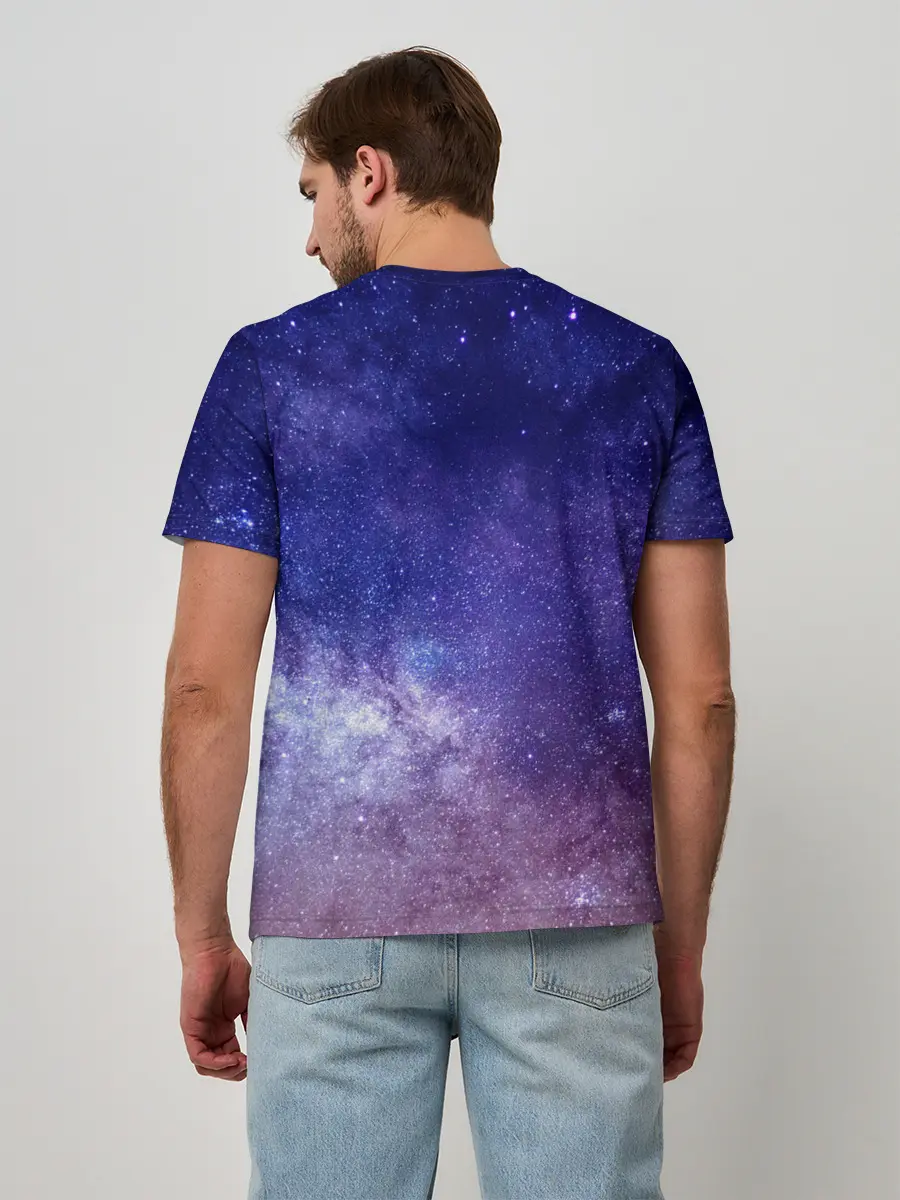 Мужская базовая футболка / ГАЛАКТИКА