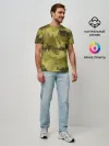 Мужская базовая футболка / СОВРЕМЕННЫЙ КАМУФЛЯЖ