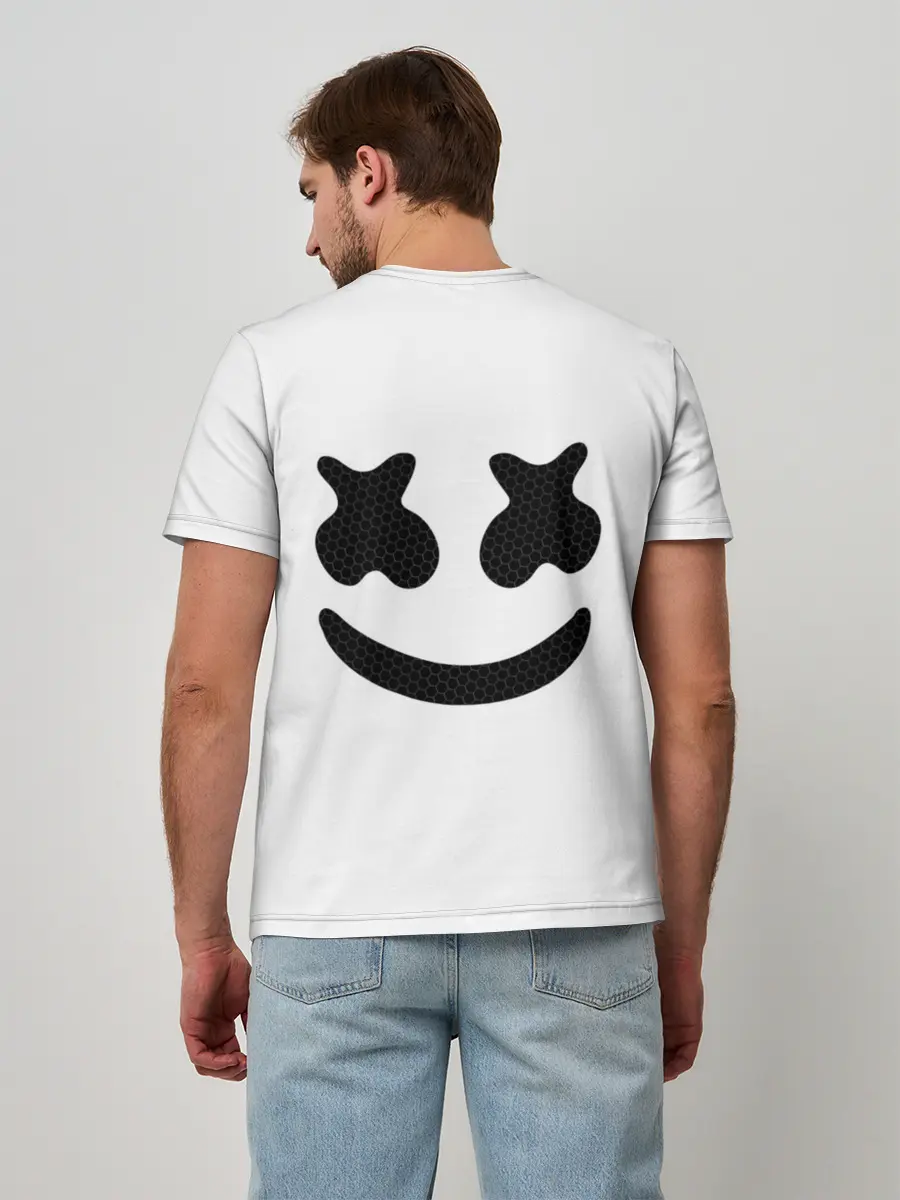 Мужская базовая футболка / Marshmello