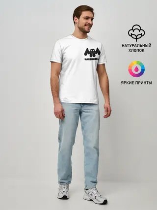Мужская базовая футболка / Marshmello
