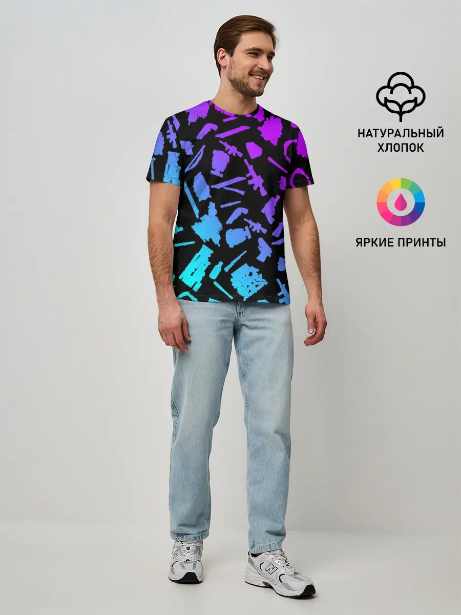 Мужская базовая футболка / PATTERN THE LAST OF US