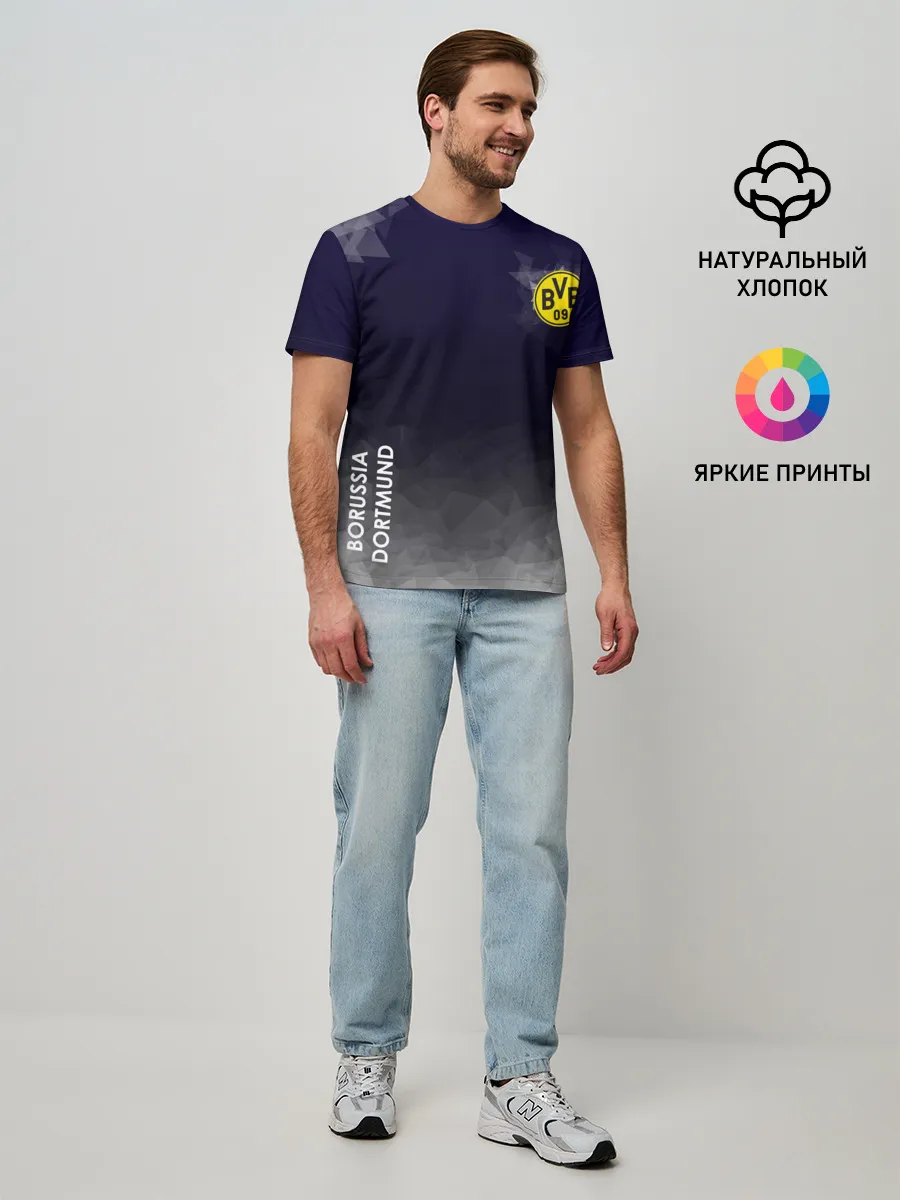 Мужская базовая футболка / Borussia