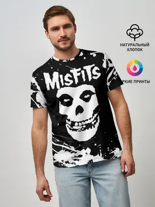 Мужская базовая футболка / MISFITS [4]