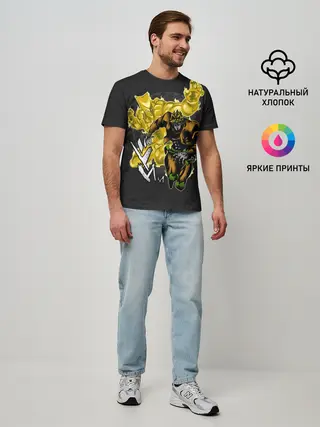 Мужская базовая футболка / Dio & Za Warudo