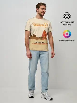 Мужская базовая футболка / Tom Clancys The Division 2