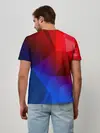 Мужская базовая футболка / RED&BLUE