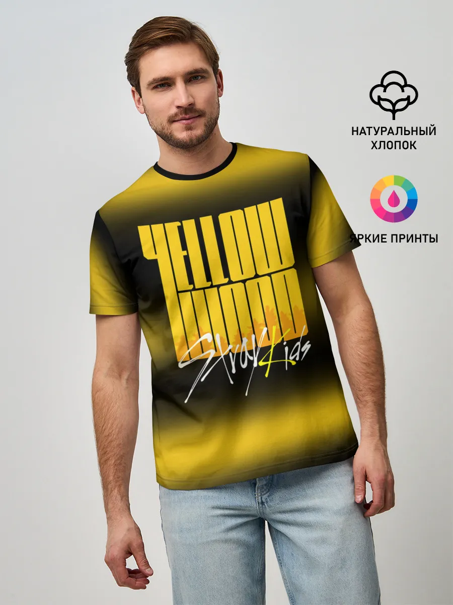 Мужская базовая футболка / Stray Kids