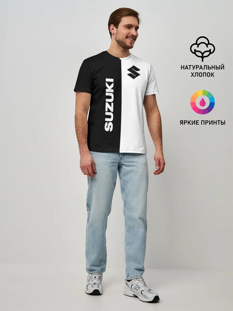 Мужская базовая футболка / Suzuki