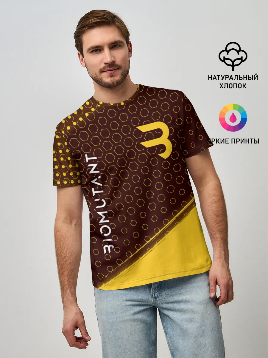 Мужская базовая футболка / Биомутант - Краска