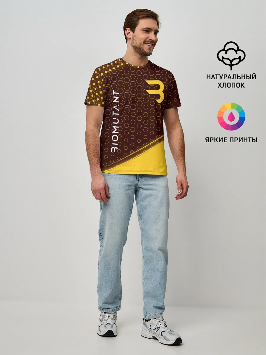 Мужская базовая футболка / Биомутант - Краска