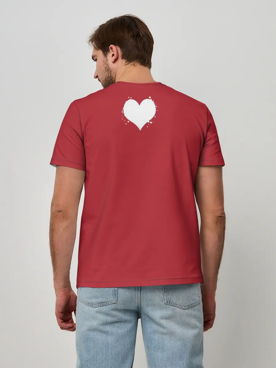 Мужская базовая футболка / Kaguya Love