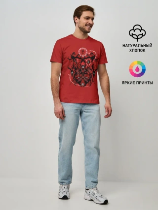 Мужская базовая футболка / Отель Хазбин