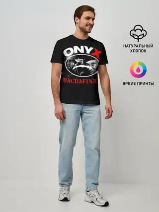 Мужская базовая футболка / Onyx