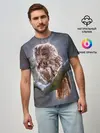 Мужская базовая футболка / Сова