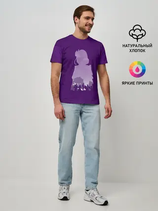 Мужская базовая футболка / БААЛ | ЭИ | ГЕНШИН