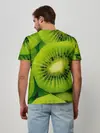 Мужская базовая футболка / Зеленый киви