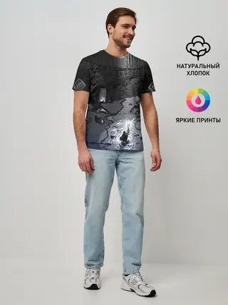 Мужская базовая футболка / Lovecraft / Лавкрафт