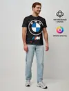 Мужская базовая футболка / BMW / БМВ