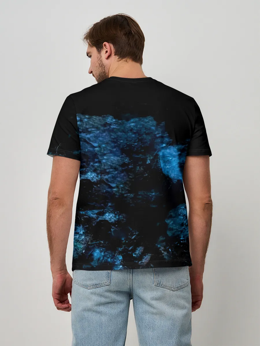 Мужская базовая футболка / Subterranean - In Flames