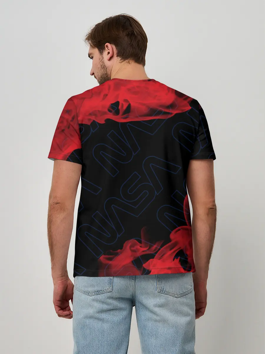 Мужская базовая футболка / NASA / НАСА