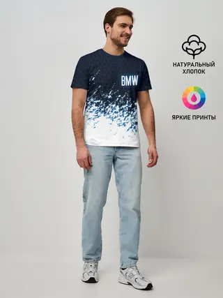 Мужская базовая футболка / BMW