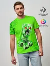 Мужская базовая футболка / MINECRAFT CREEPER