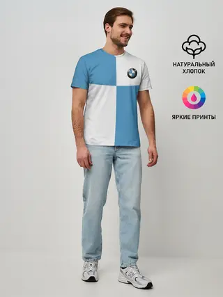 Мужская базовая футболка / BMW