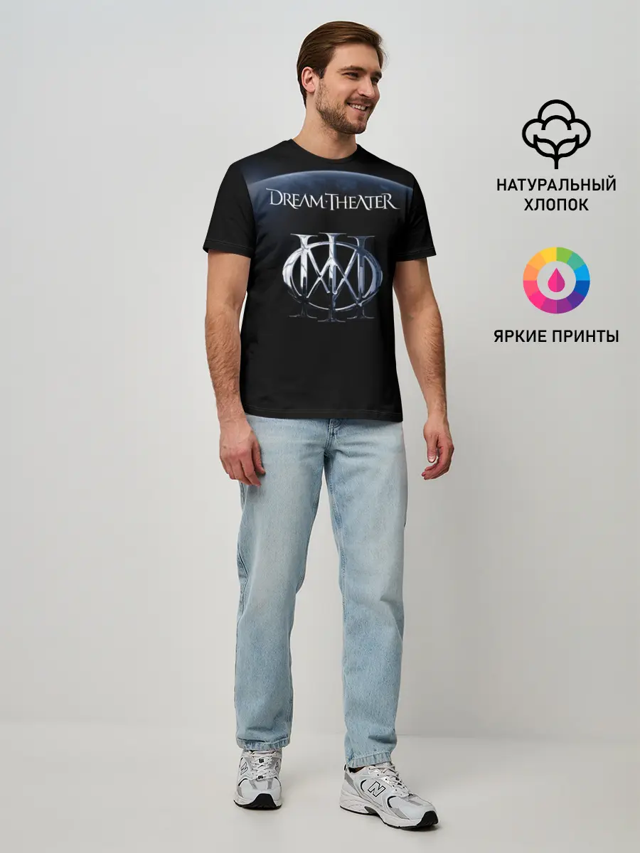 Мужская базовая футболка / Dream Theater