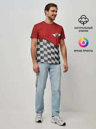 Мужская базовая футболка / Финиш Cooper