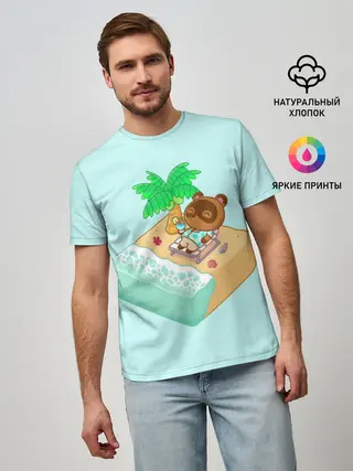 Мужская базовая футболка / Beach Crossing