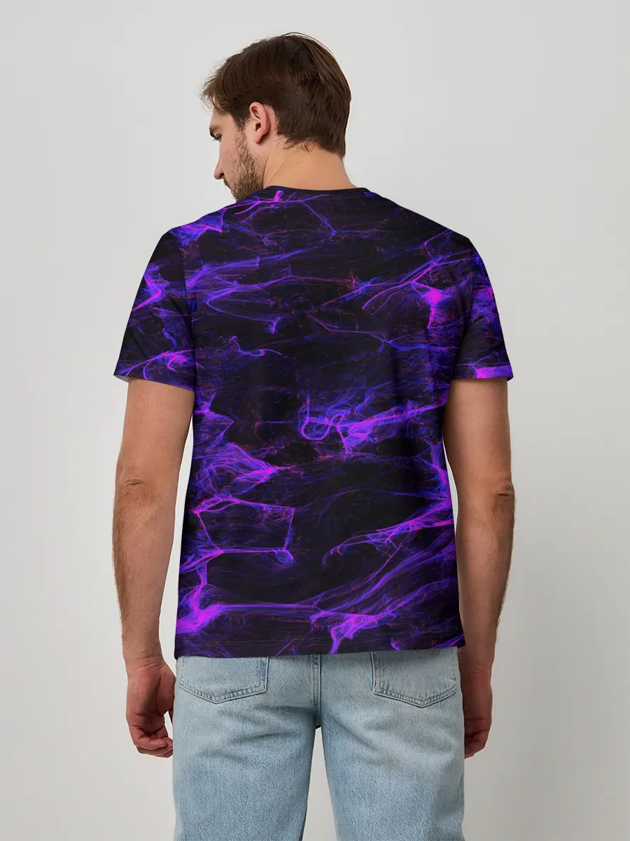 Мужская базовая футболка / текстуры