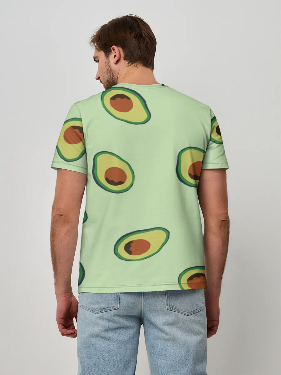 Мужская базовая футболка / АВОКАДО.