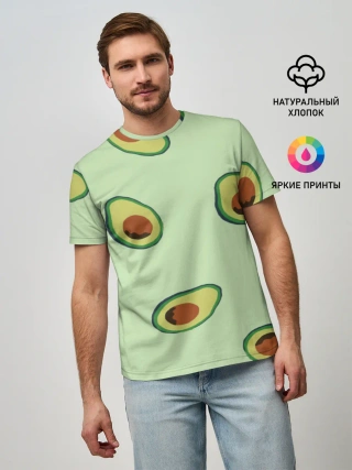Мужская базовая футболка / АВОКАДО.