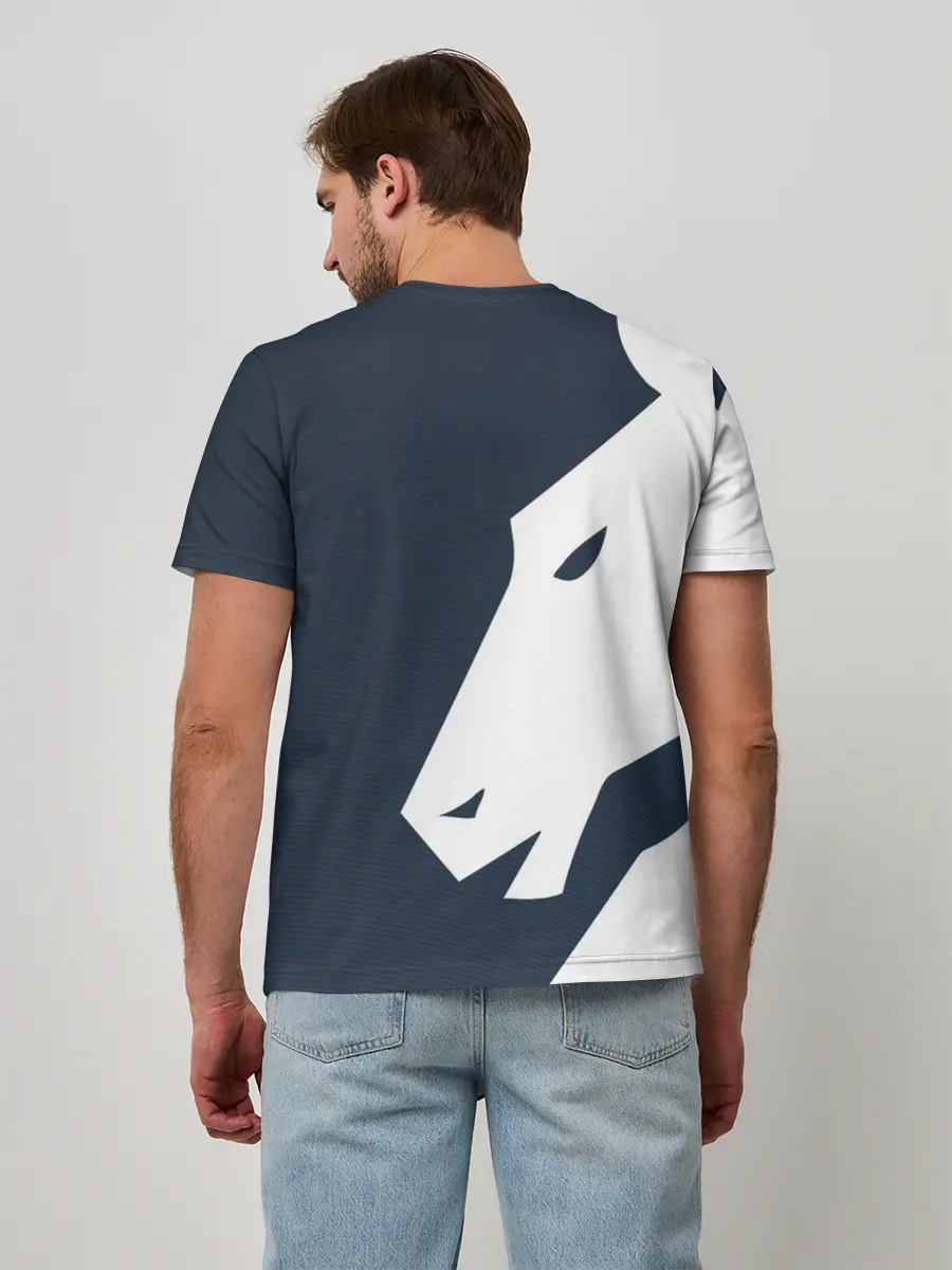 Мужская базовая футболка / cs:go - Liquid team