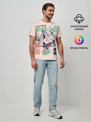 Мужская базовая футболка / Аниме Демон Козо Ёкай