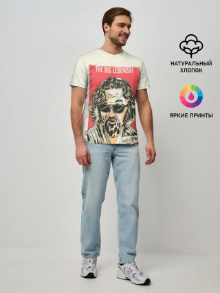 Мужская базовая футболка / The Big Lebowski Dude