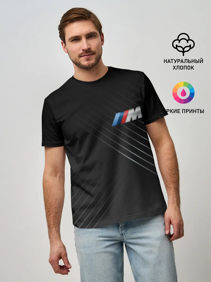 Мужская базовая футболка / BMW