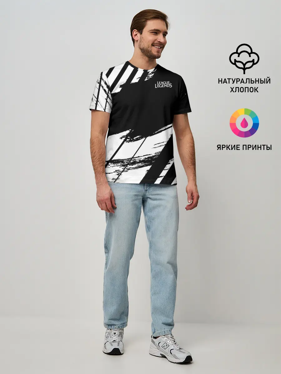 Мужская базовая футболка / League of Legends