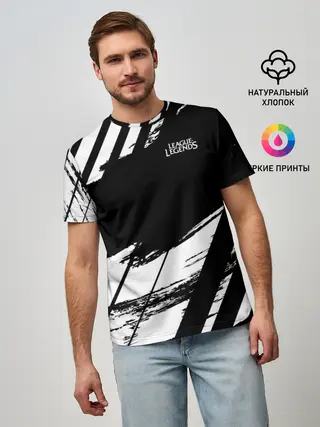 Мужская базовая футболка / League of Legends