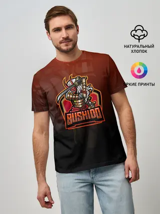 Мужская базовая футболка / БУСИДО