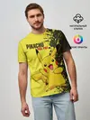 Мужская базовая футболка / Pikachu Pika Pika