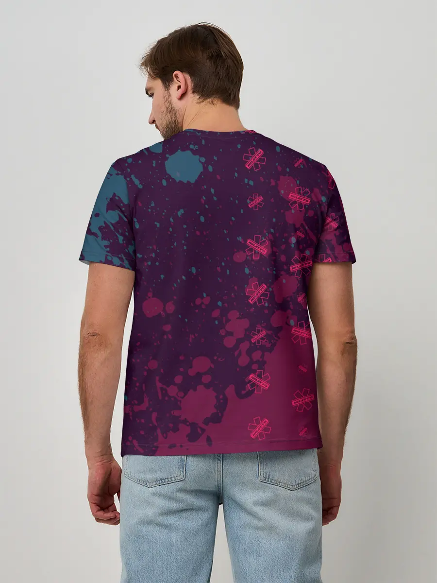 Мужская базовая футболка / Niletto - Splash