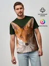Мужская базовая футболка / Лисица